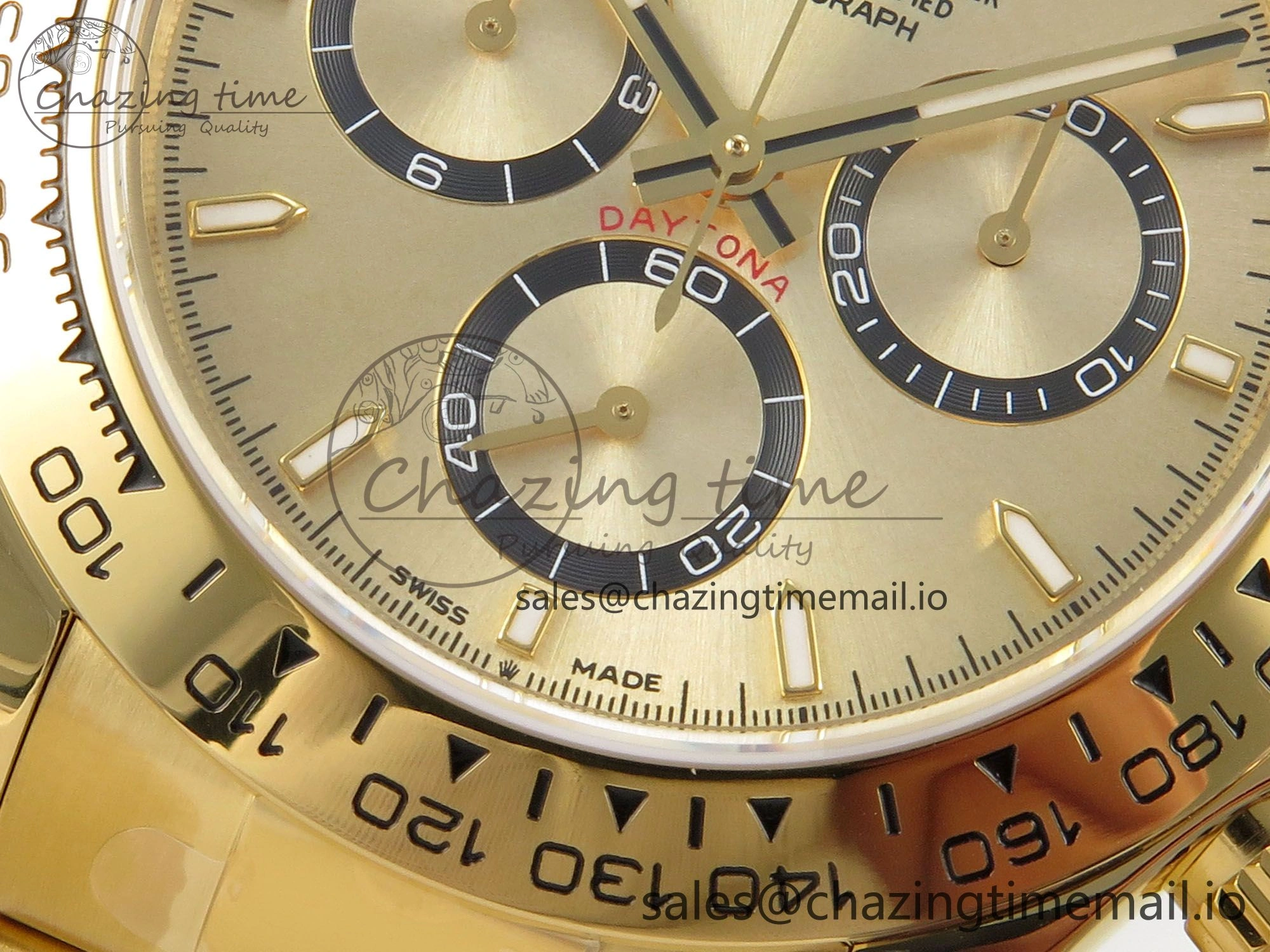 Daytona 126508 YG Clean 1:1 Best Edition YG Dial on YG Bracelet Super Clone DD Flexible 243