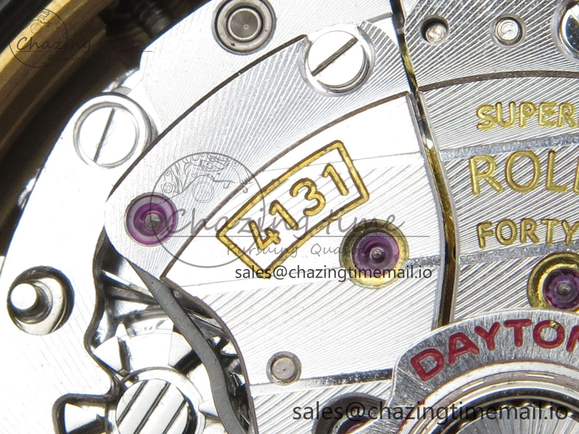 Daytona 126508 YG QF 1:1 Best Edition YG Dial Crystal Markers On YG Bracelet SH4131 V6 (Gain Weight) ComfortFit 305