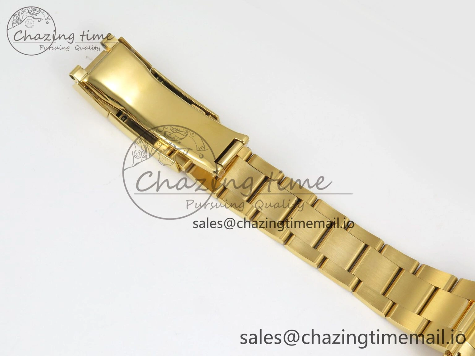 Daytona 126508 YG QF 1:1 Best Edition YG Dial Crystal Markers On YG Bracelet SH4131 V6 (Gain Weight) ComfortFit 305