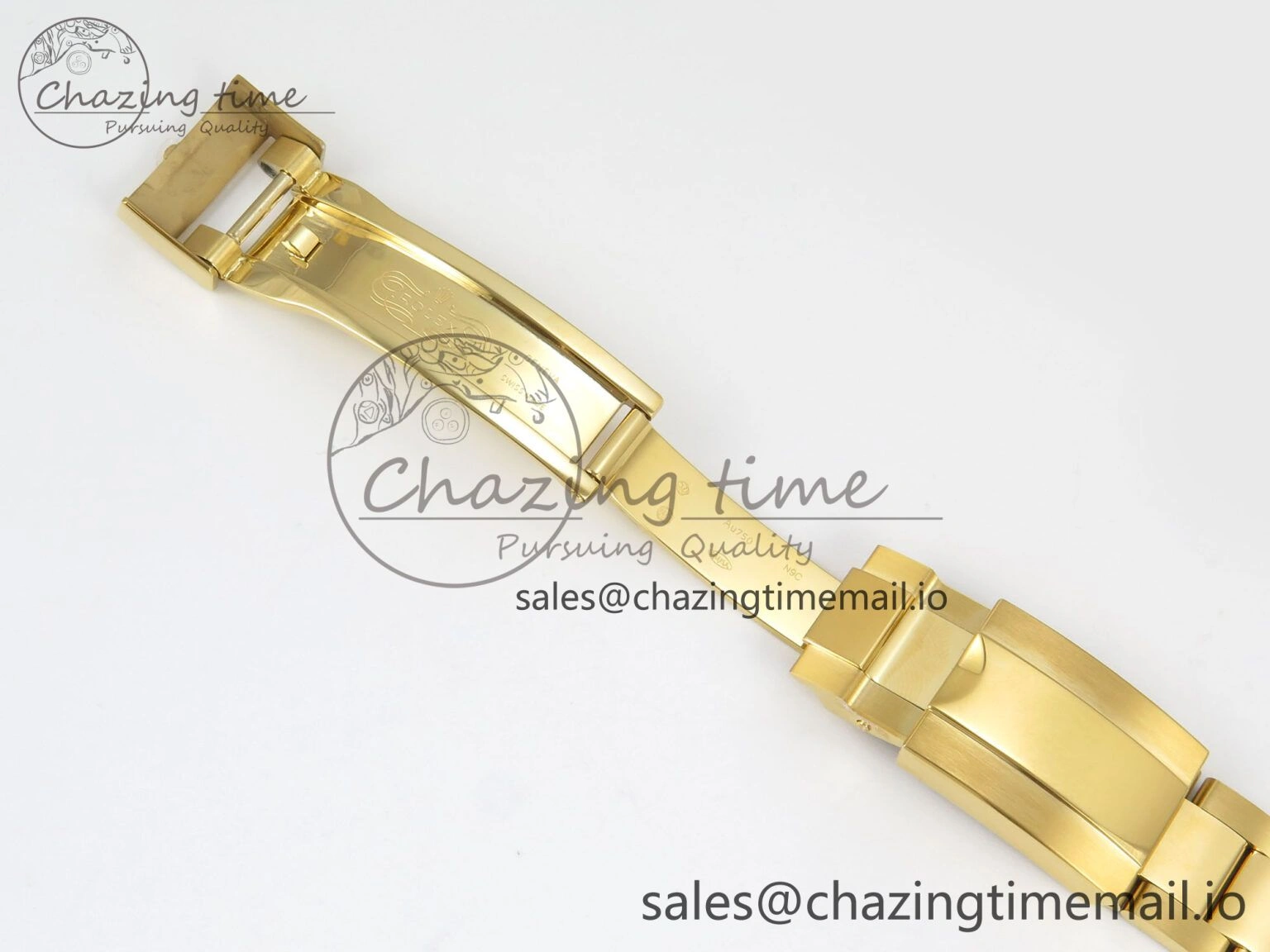 Daytona 126508 YG QF 1:1 Best Edition YG Dial Crystal Markers On YG Bracelet SH4131 V6 (Gain Weight) ComfortFit 305
