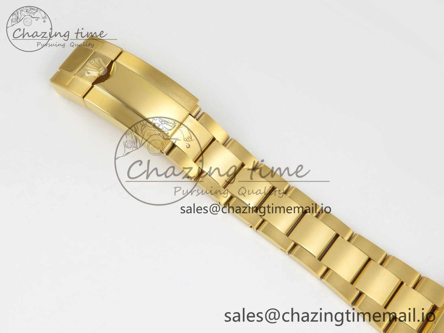 Daytona 126508 YG QF 1:1 Best Edition YG Black Dial Crystal Markers On YG Bracelet SH4131 V6 (Gain Weight) Elegant 309