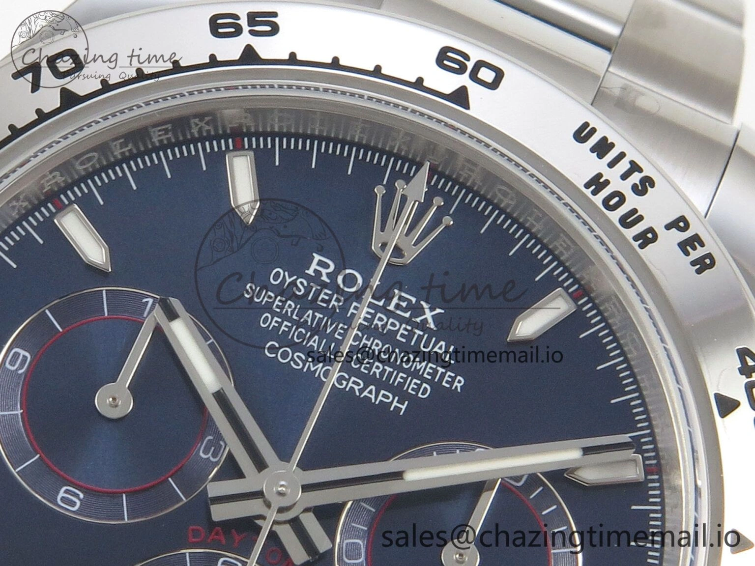 Daytona 126509 APSF 1:1 Best Edition Blue Dial Sticks Markers on 904L SS Bracelet SH Vibrant 116
