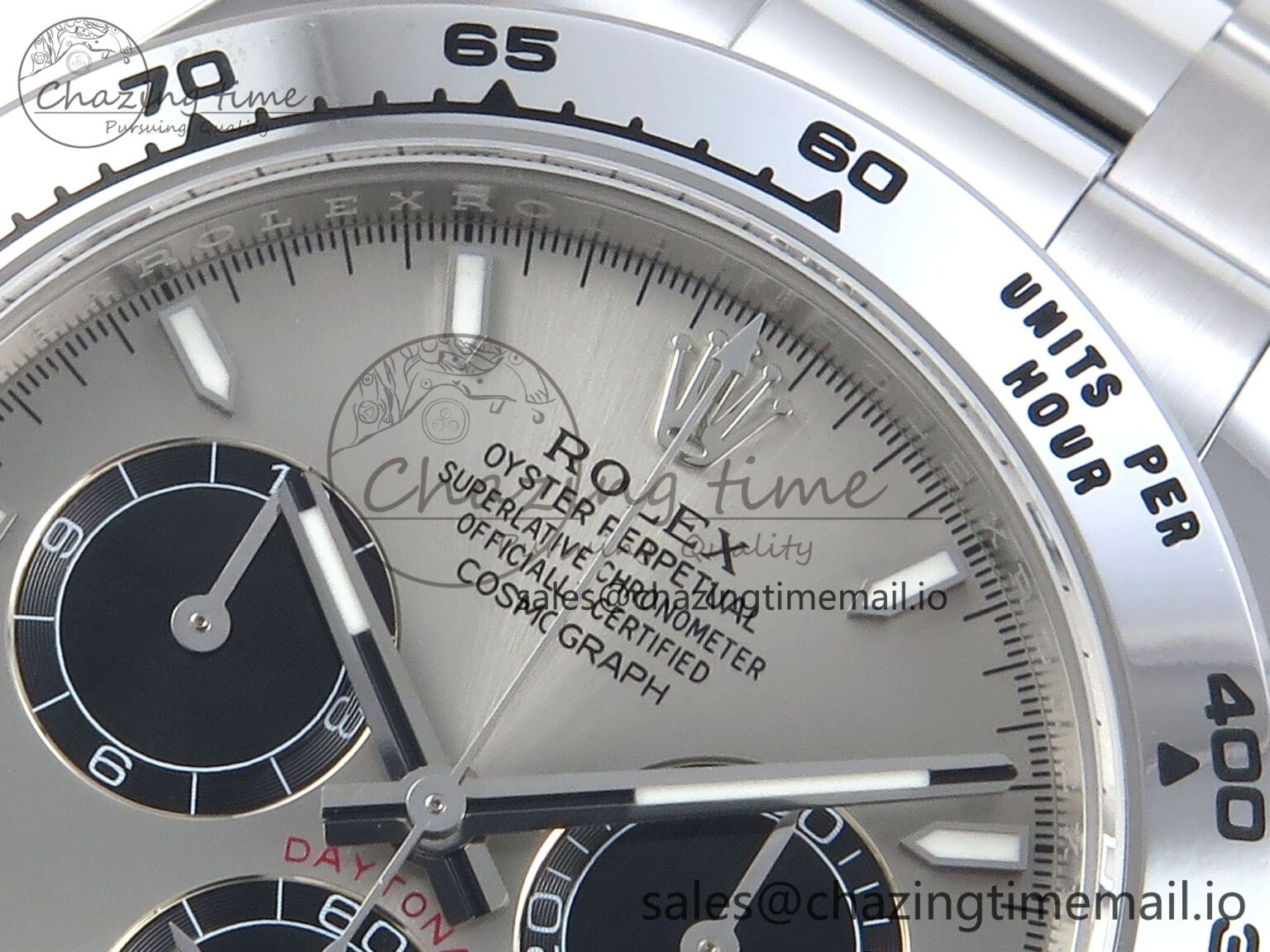 Colorful Daytona 126509 APSF 1:1 Best Edition Gray Black Dial on SS Braclet SH 726