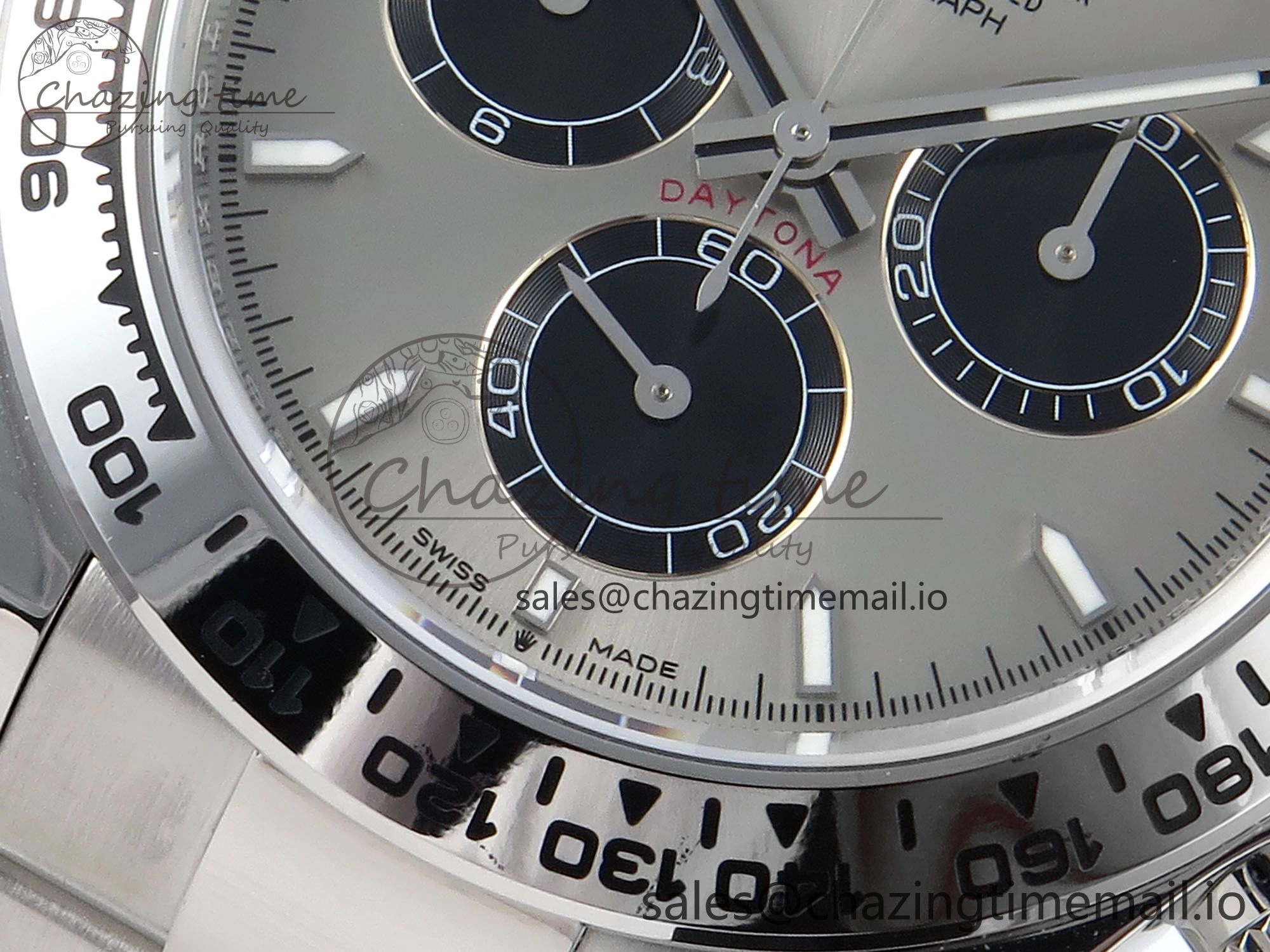 Colorful Daytona 126509 APSF 1:1 Best Edition Gray Black Dial on SS Braclet SH 726