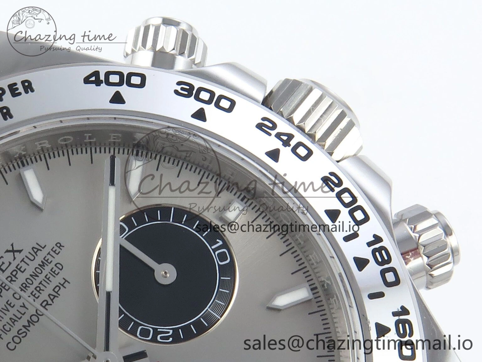 Colorful Daytona 126509 APSF 1:1 Best Edition Gray Black Dial on SS Braclet SH 726
