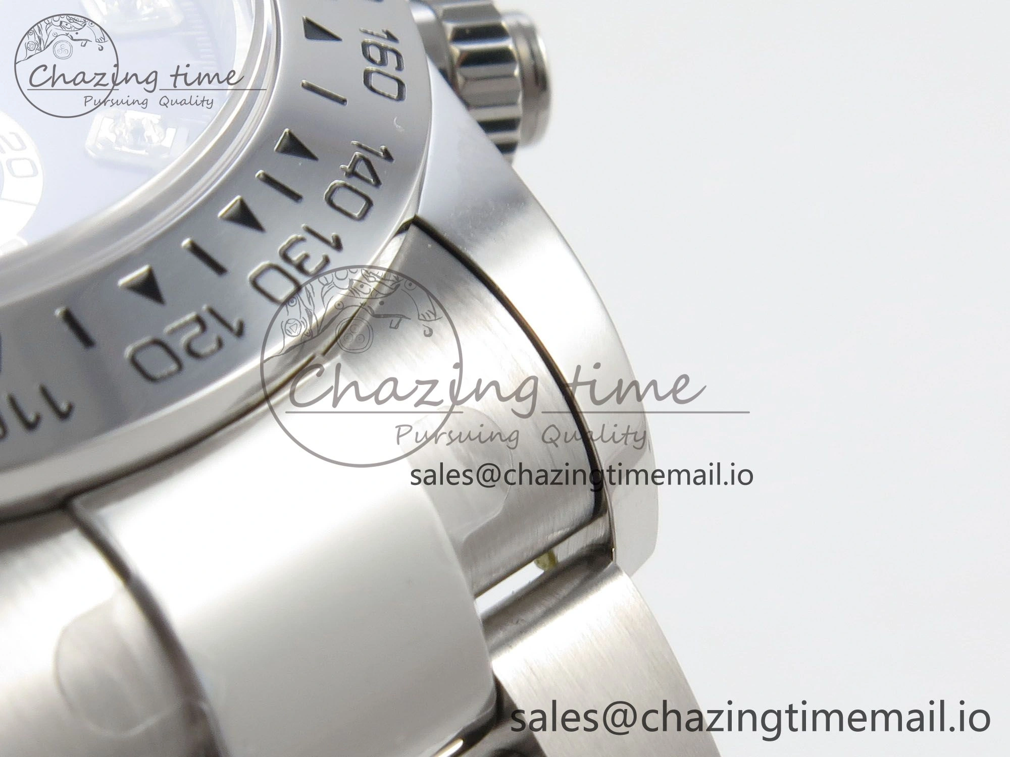 Seasonal Daytona 126509 Clean 1:1 Best Edition Black SS Dial on SS Bracelet Super Clone DD 255