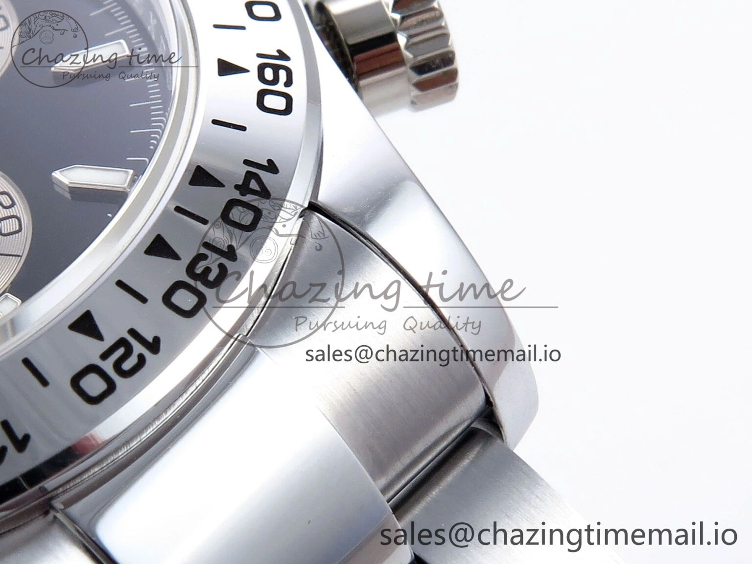 Daytona 126509 QF 1:1 Best Edition Black Silver Dial on SS Bracelet SH4131 V6 (Gain Weight） EasyMatch 1007