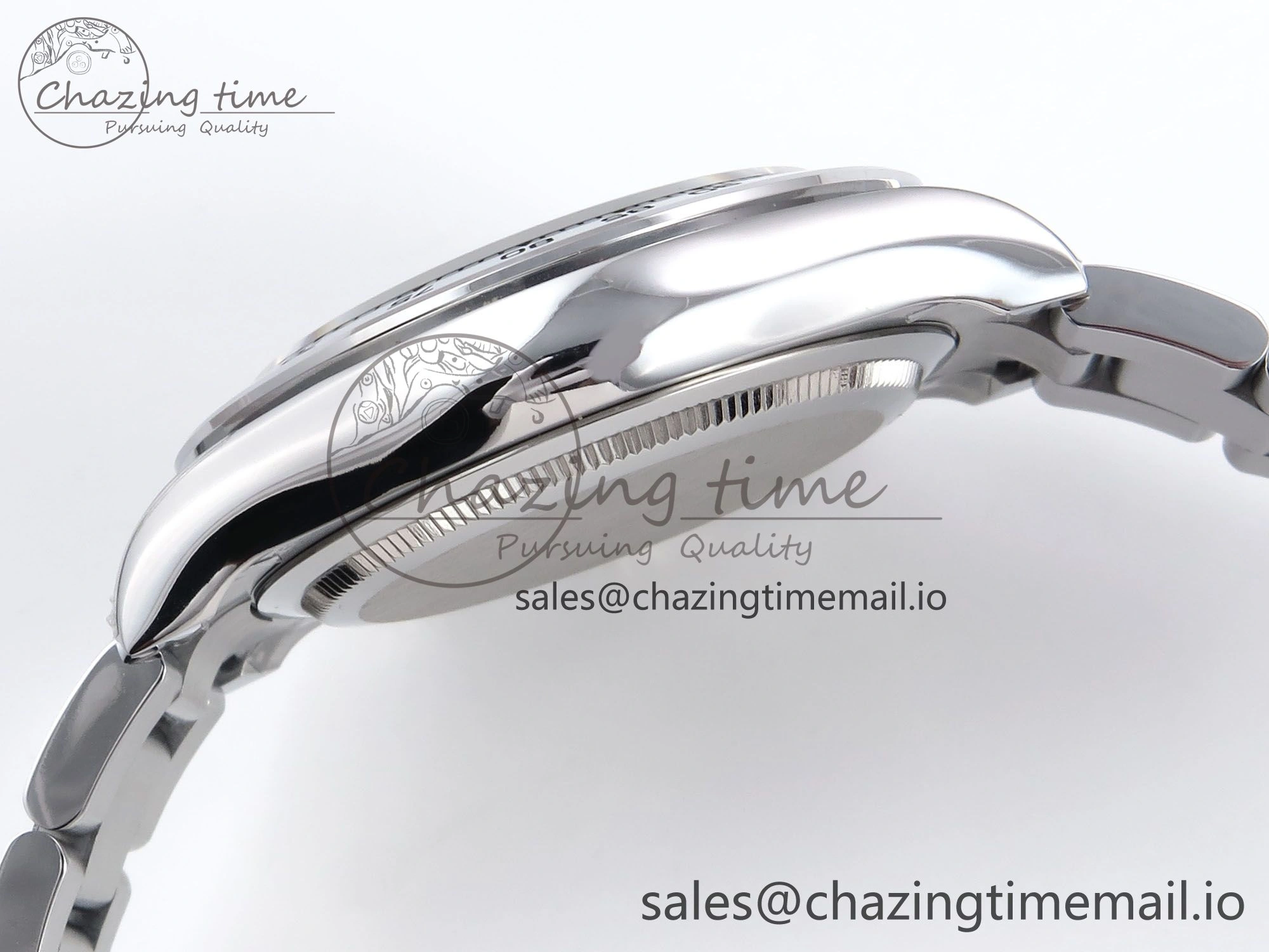 Daytona 126509 QF 1:1 Best Edition Black Silver Dial on SS Bracelet SH4131 V6 (Gain Weight） EasyMatch 1007