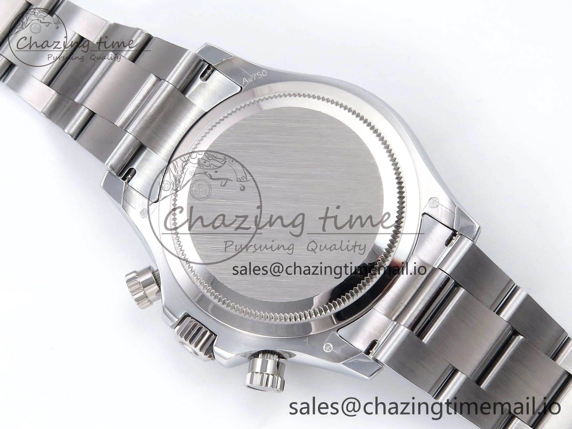 Daytona 126509 QF 1:1 Best Edition Black Silver Dial on SS Bracelet SH4131 V6 (Gain Weight） EasyMatch 1007