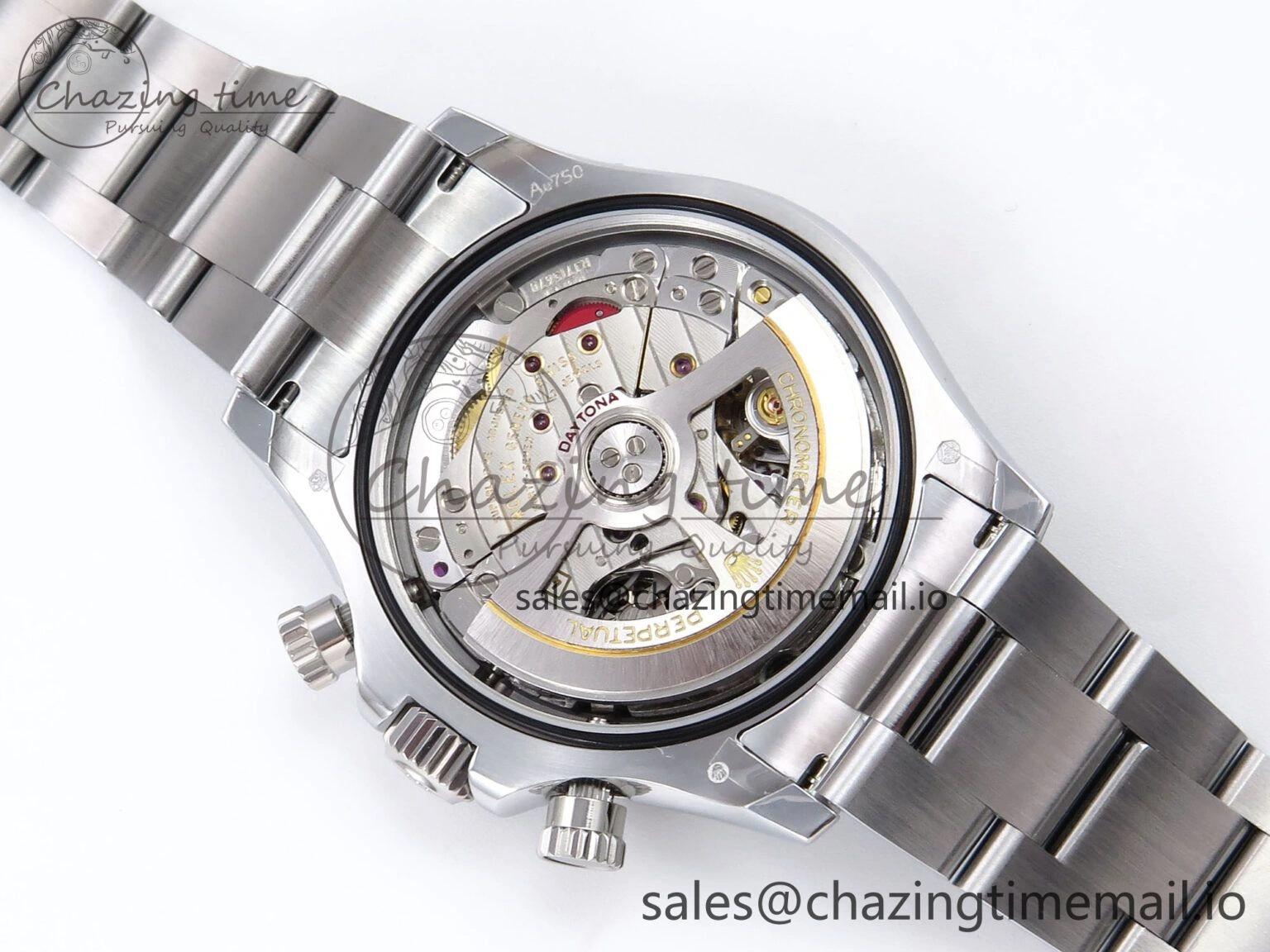 Daytona 126509 QF 1:1 Best Edition Black Silver Dial on SS Bracelet SH4131 V6 (Gain Weight） EasyMatch 1007