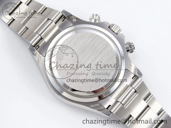 FastDry Daytona 126509 QF 1:1 Best Edition Black Silver Dial on SS Braclet SH4131 V 1288