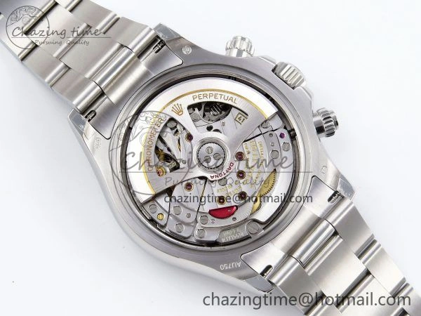 FastDry Daytona 126509 QF 1:1 Best Edition Black Silver Dial on SS Braclet SH4131 V 1288