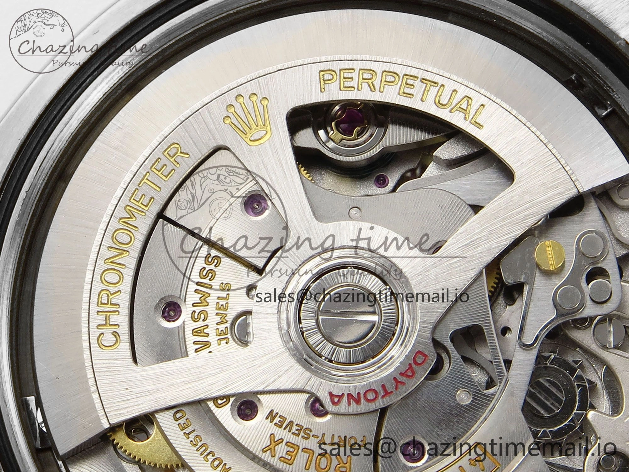 Breathable Daytona 126509 QF 1:1 Best Edition Black Silver Dial on SS Braclet SH4131 V 713