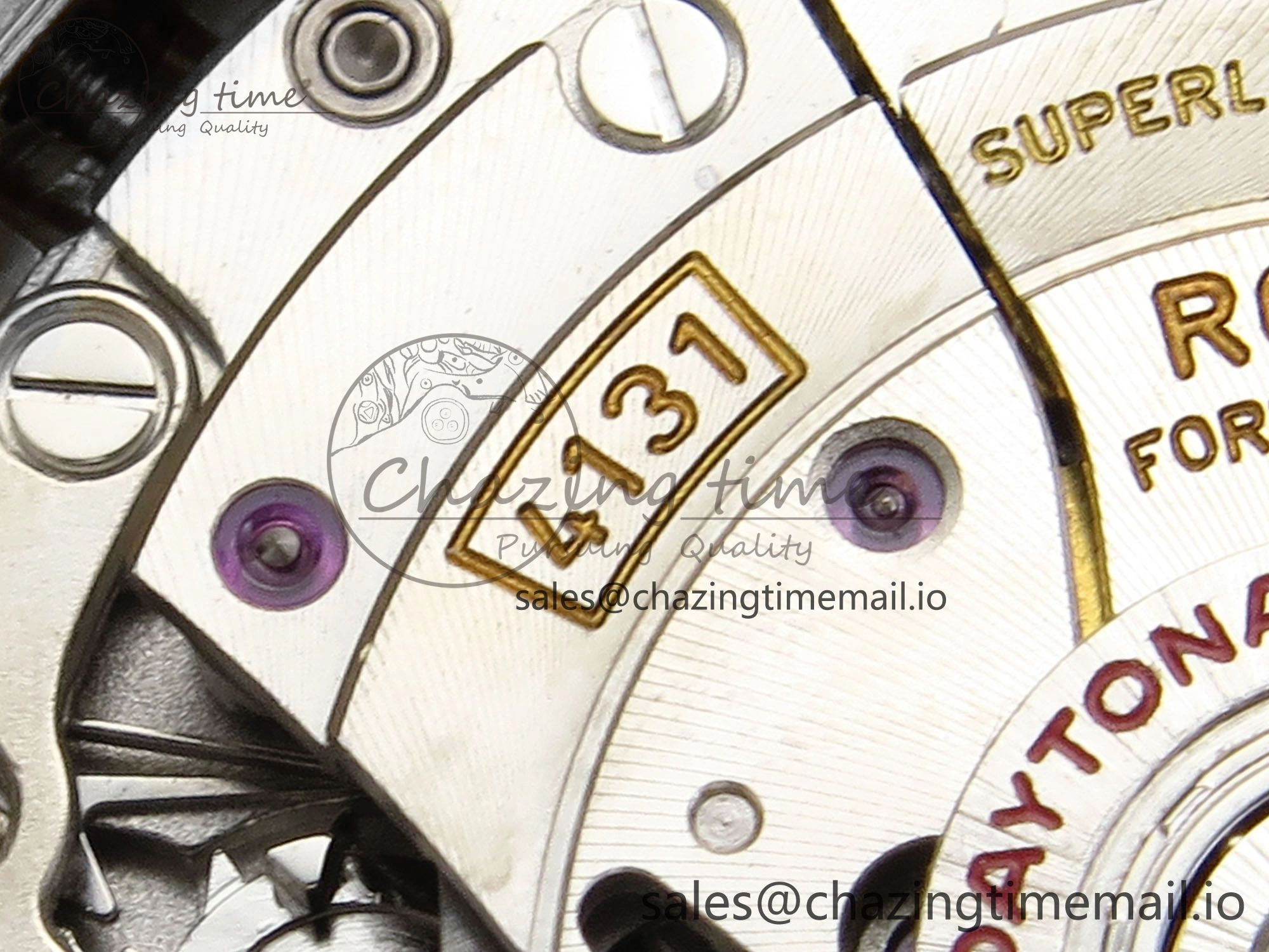 Breathable Daytona 126509 QF 1:1 Best Edition Black Silver Dial on SS Braclet SH4131 V 713