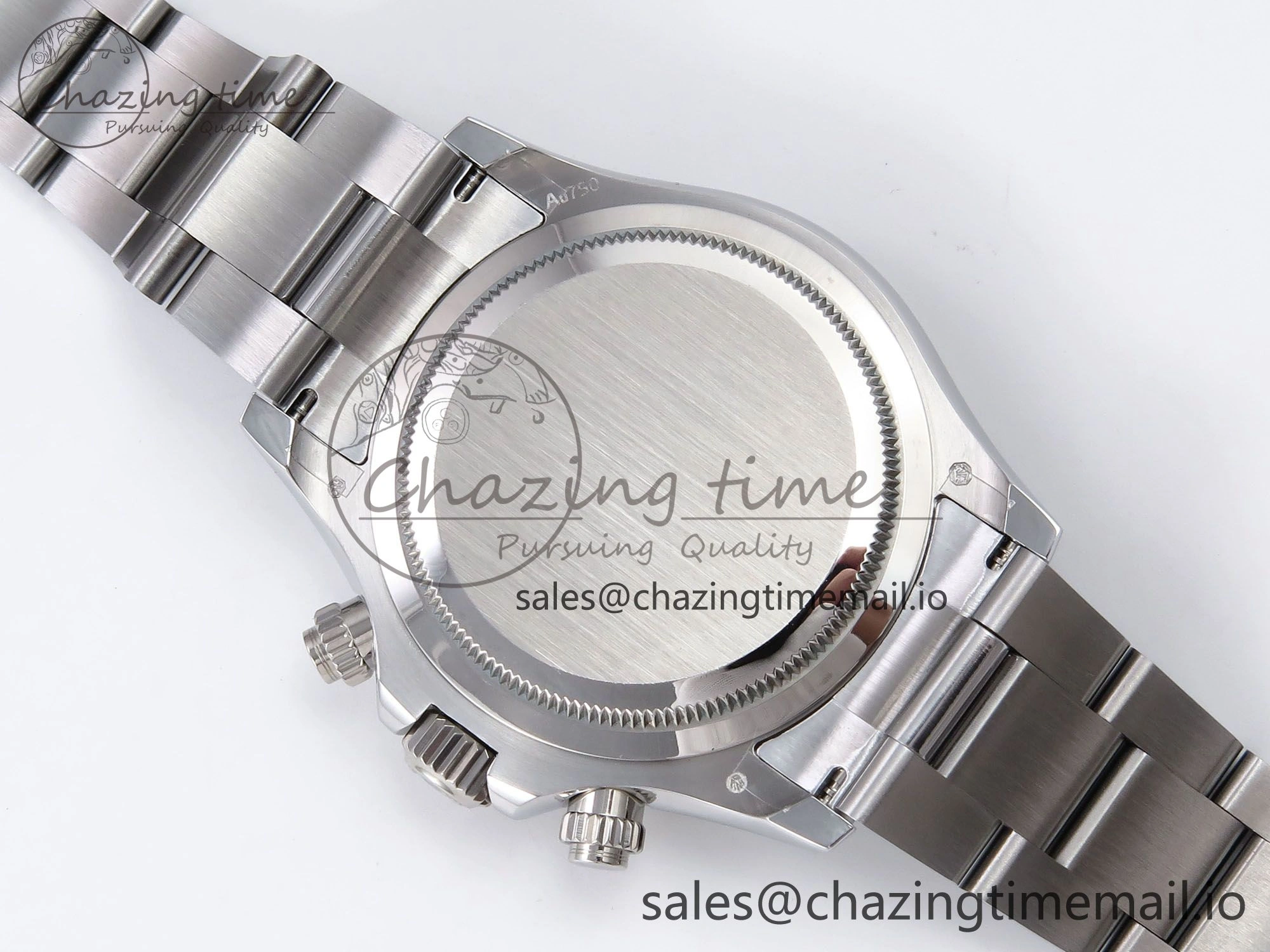 Reliable Daytona 126509 QF 1:1 Best Edition Black Silver Diamonds Dial on SS Bracelet SH4131 V6 (Gain Weight） 1088