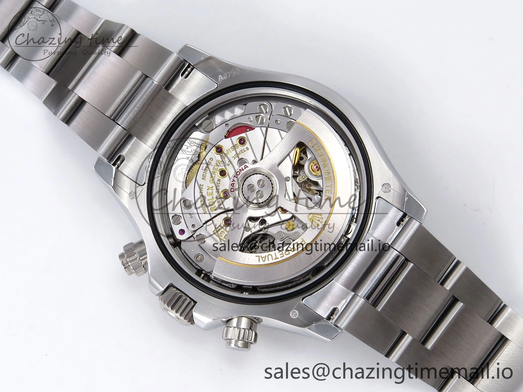 Reliable Daytona 126509 QF 1:1 Best Edition Black Silver Diamonds Dial on SS Bracelet SH4131 V6 (Gain Weight） 1088