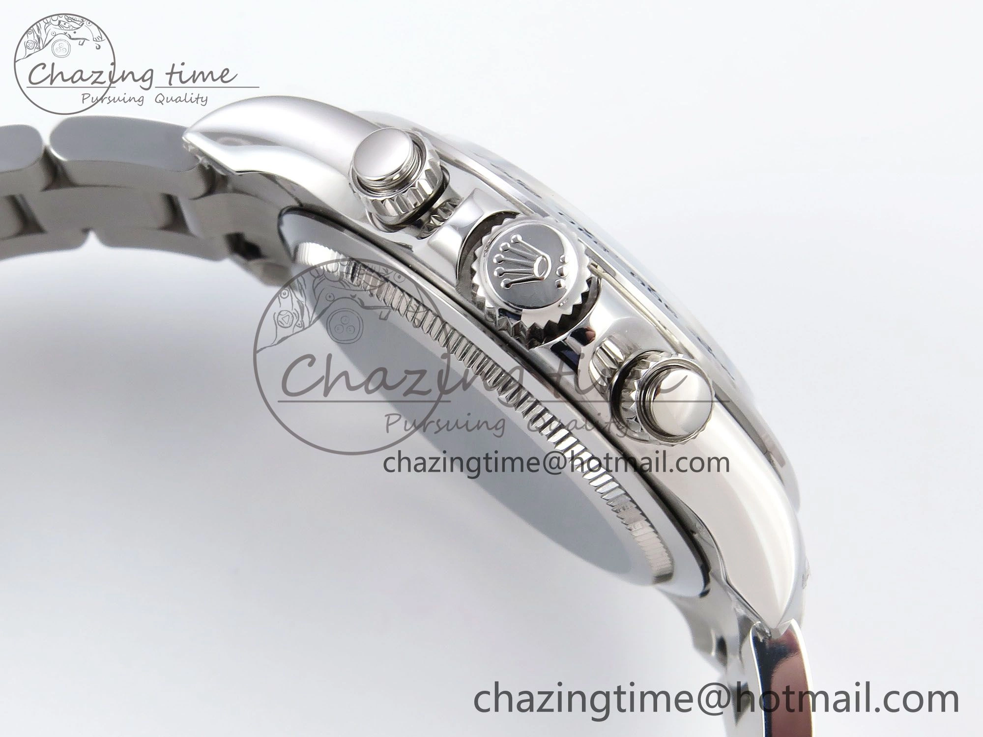 Daytona 126509 QF 1:1 Best Edition Black Silver Diamonds Dial on SS Braclet SH4131 V Stylish 1287