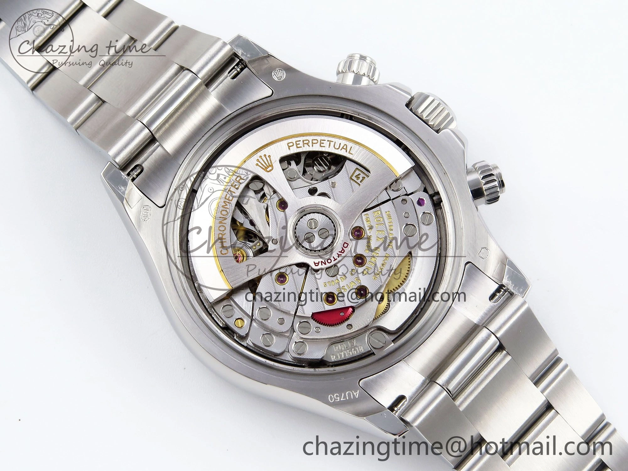 Daytona 126509 QF 1:1 Best Edition Black Silver Diamonds Dial on SS Braclet SH4131 V Stylish 1287