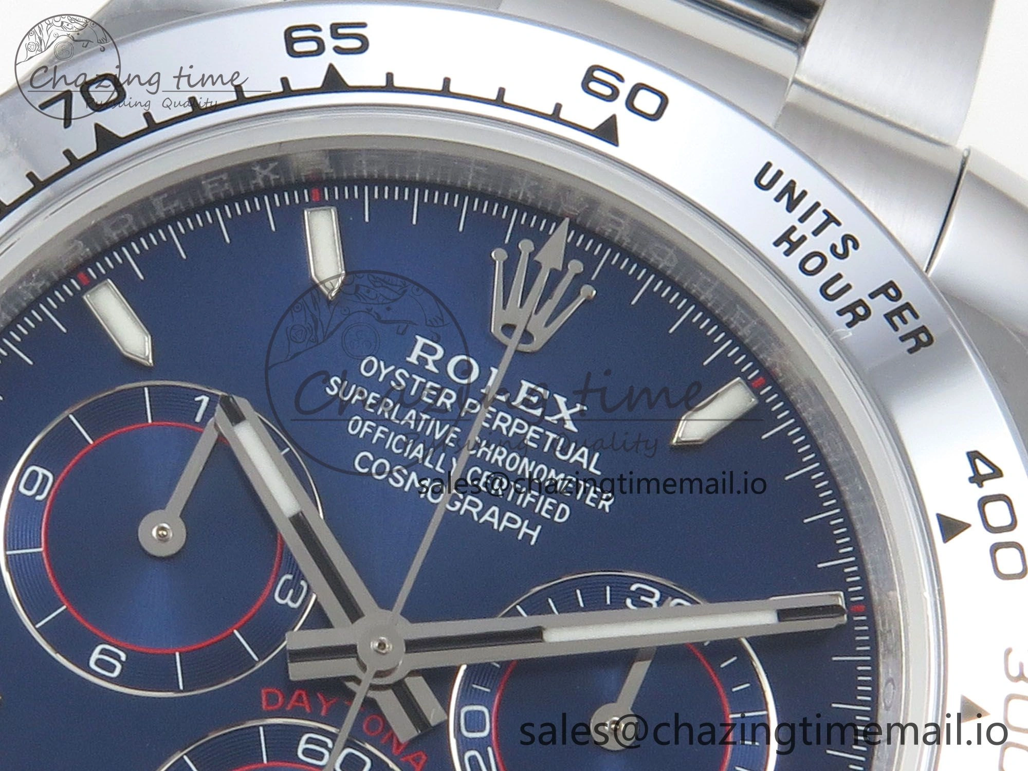 Daytona 126509 QF 1:1 Best Edition Blue Dial Stick Markers On SS Bracelet SH4131 V6（Gain Weight） TopPick 105