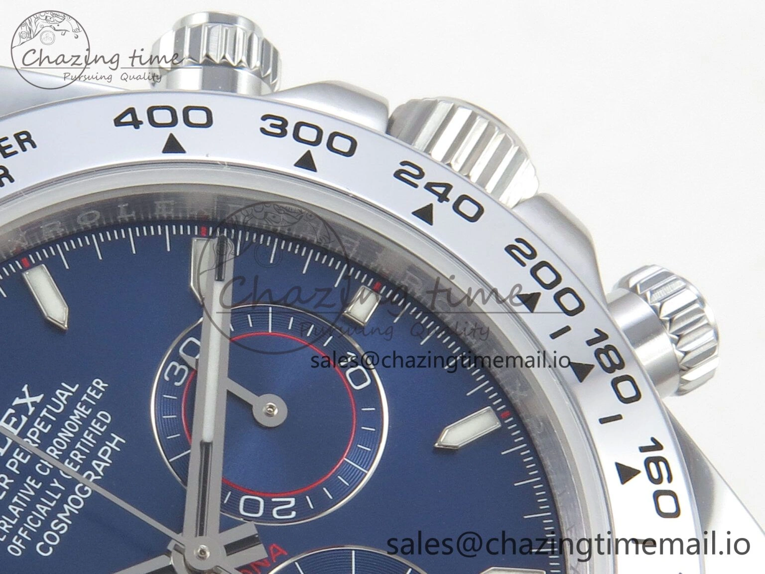 Daytona 126509 QF 1:1 Best Edition Blue Dial Stick Markers On SS Bracelet SH4131 V6（Gain Weight） TopPick 105