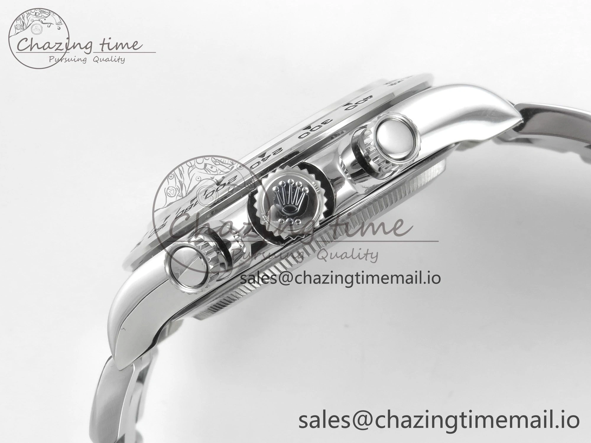 RelaxedFit Daytona 126509 QF 1:1 Best Edition Gray Dia Crystal Marker on SS Bracelet SH4131 V6 (Gain Weight) 301