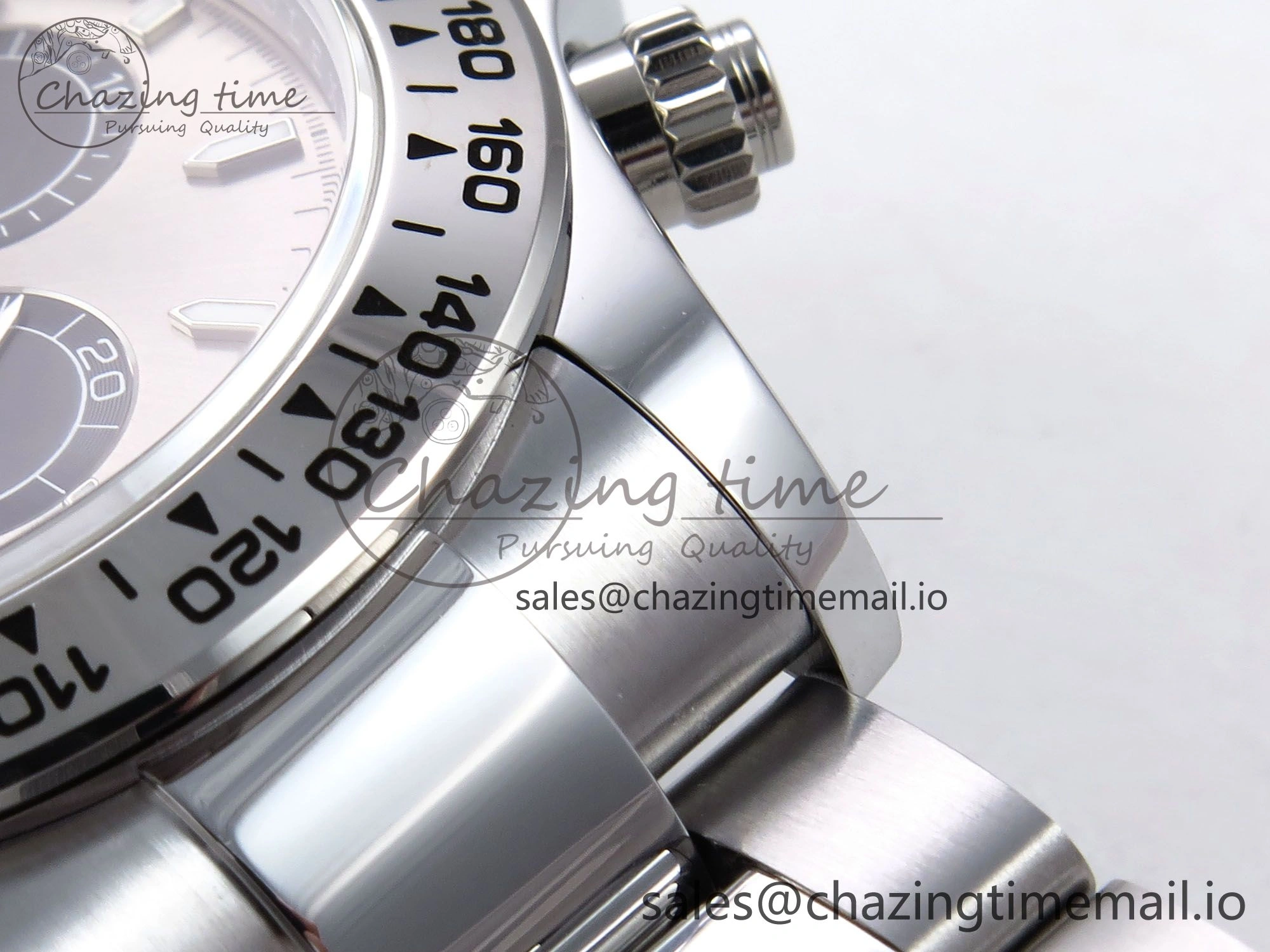Daytona 126509 QF 1:1 Best Edition Gray Black Dial on SS Bracelet SH4131 V6 (Gain Weight） Vibrant 1090