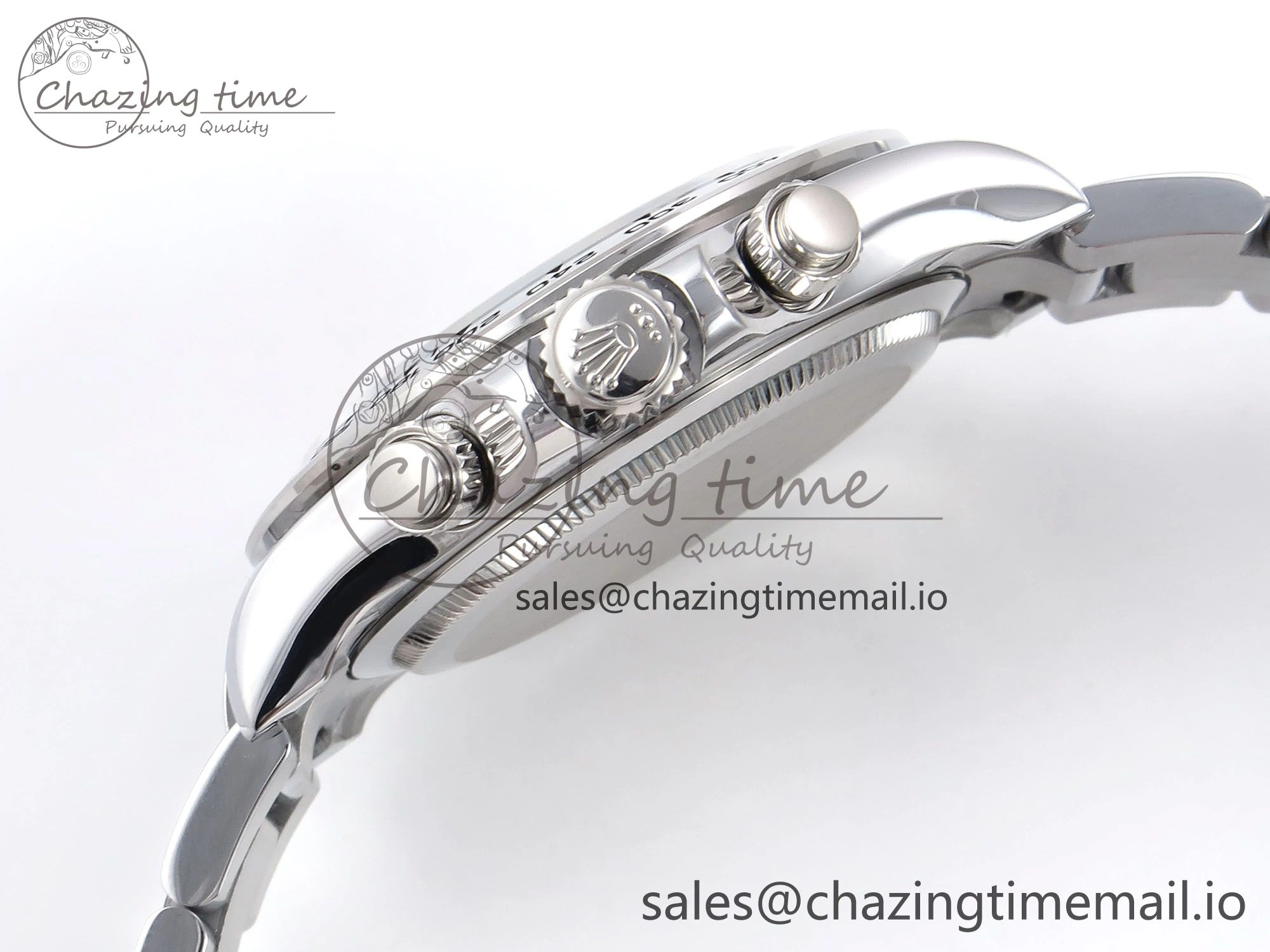 Daytona 126509 QF 1:1 Best Edition Gray Black Dial on SS Bracelet SH4131 V6 (Gain Weight） Vibrant 1090
