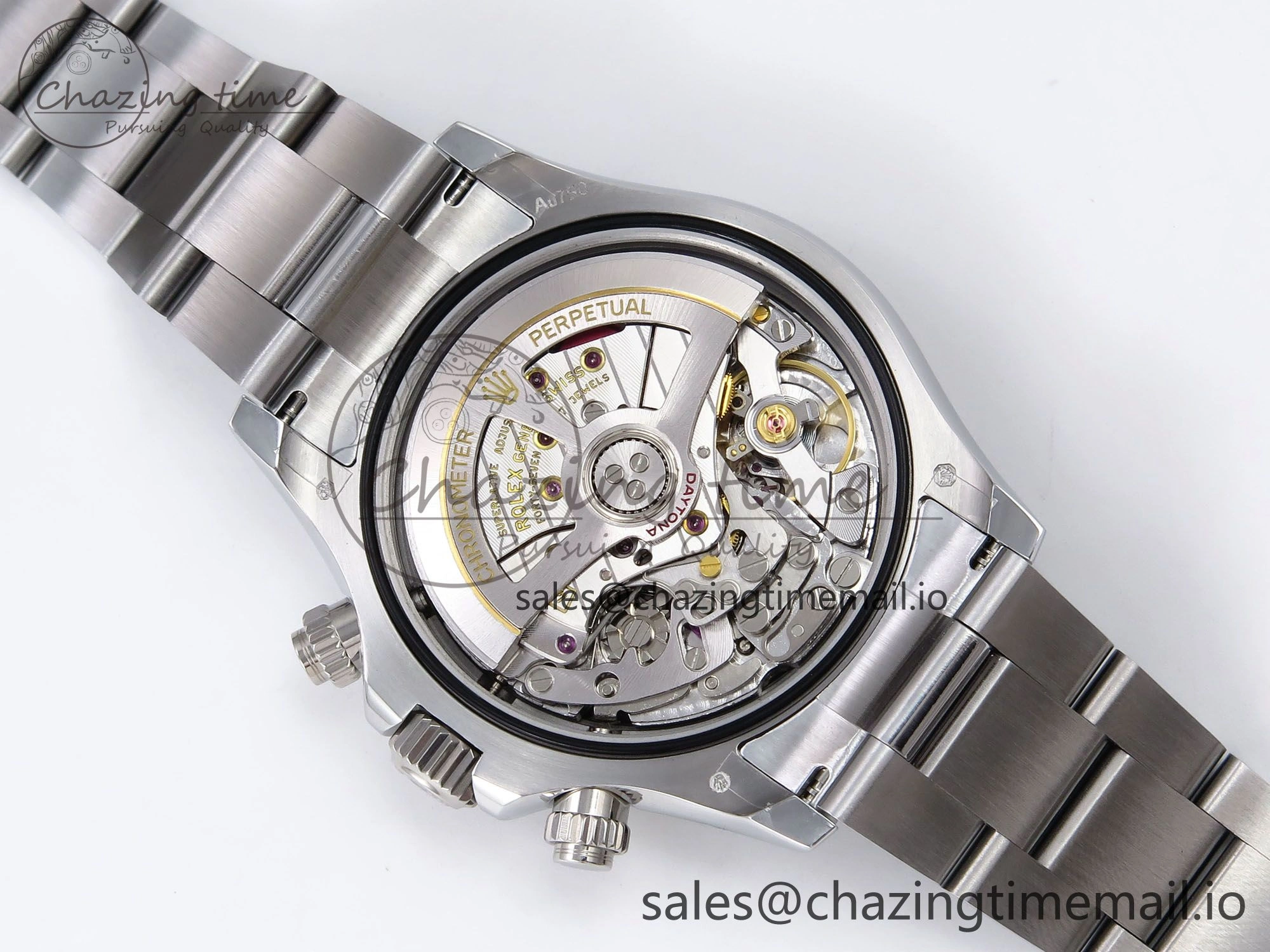 Daytona 126509 QF 1:1 Best Edition Gray Black Dial on SS Bracelet SH4131 V6 (Gain Weight） Vibrant 1090