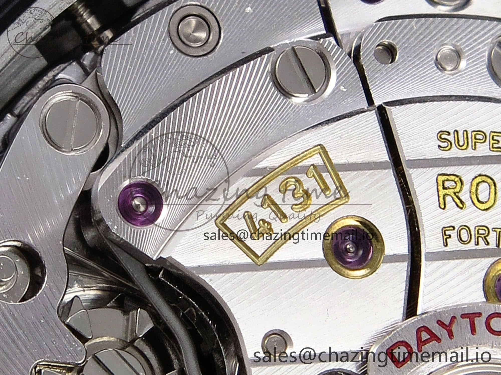 Daytona 126509 QF 1:1 Best Edition Gray Black Dial on SS Bracelet SH4131 V6 (Gain Weight） Vibrant 1090