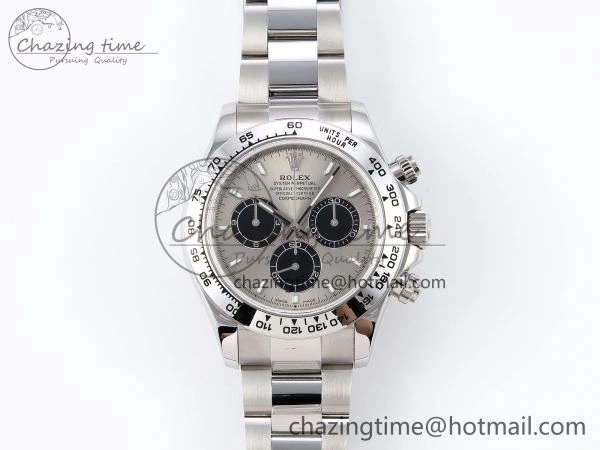 Lightweight Daytona 126509 QF 1:1 Best Edition Gray Black Dial on SS Braclet SH4131 V 1300