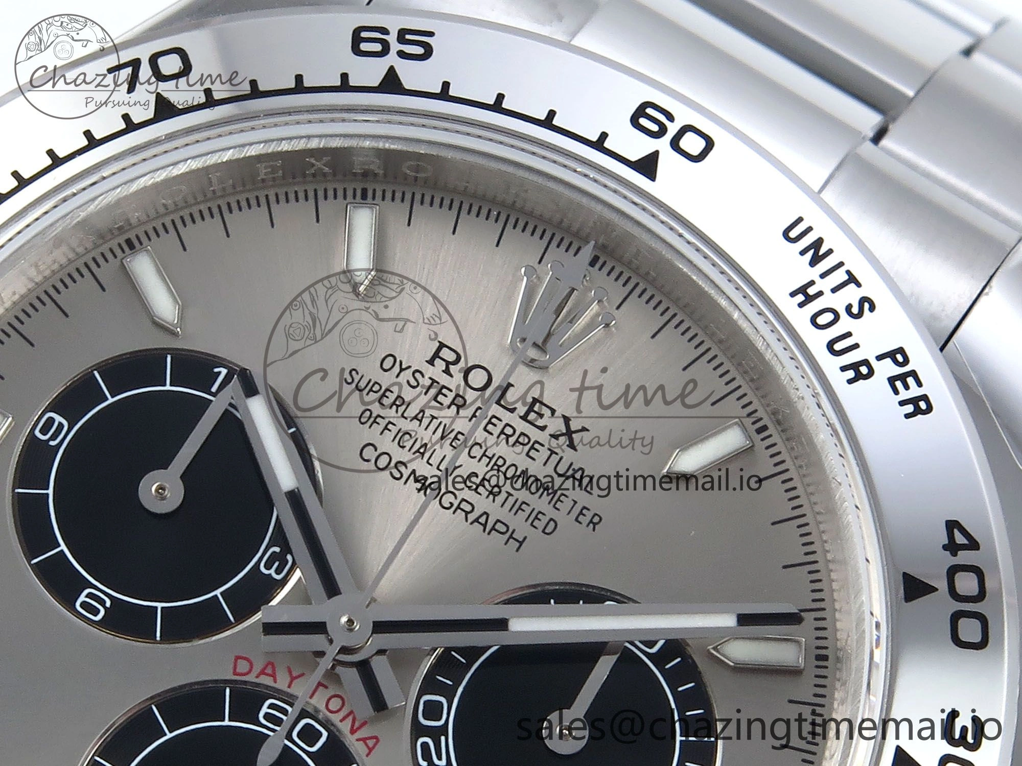 Daytona 126509 QF 1:1 Best Edition Gray Black Dial on SS Braclet SH4131 V Popular 712