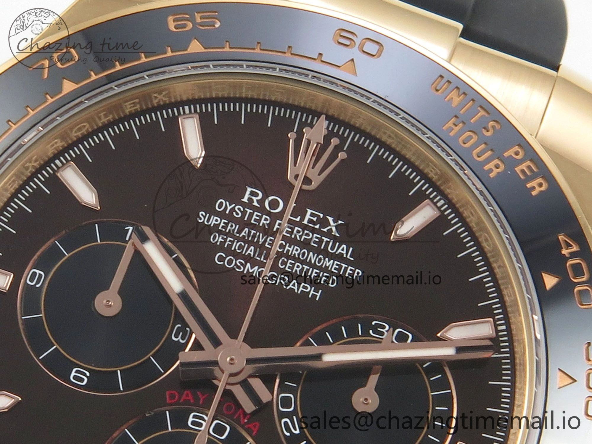 Daytona 126515 Gain Weight APSF 1:1 Best Edition Brown Dial Sticks Markers on Oysterflex Strap SH Durable 120