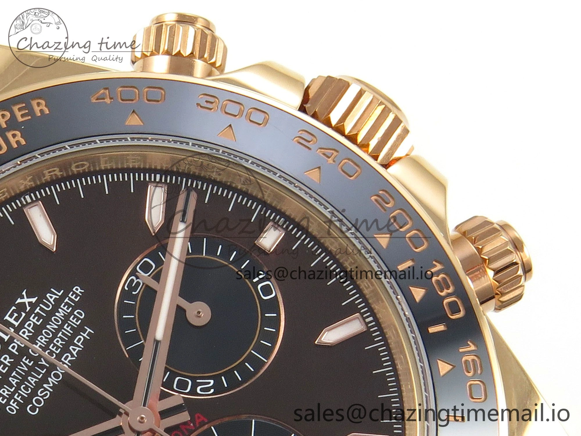 Daytona 126515 Gain Weight APSF 1:1 Best Edition Brown Dial Sticks Markers on Oysterflex Strap SH Durable 120