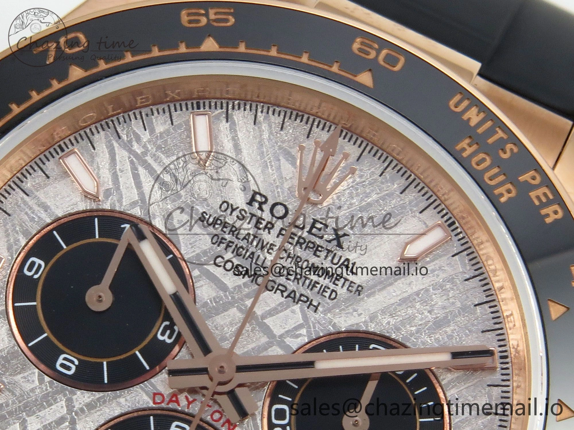 Reliable Daytona 126515 Gain Weight SWF 1:1 Best Edition Meteorite Dial Sticks Markers on Oysterflex Strap SH 10824