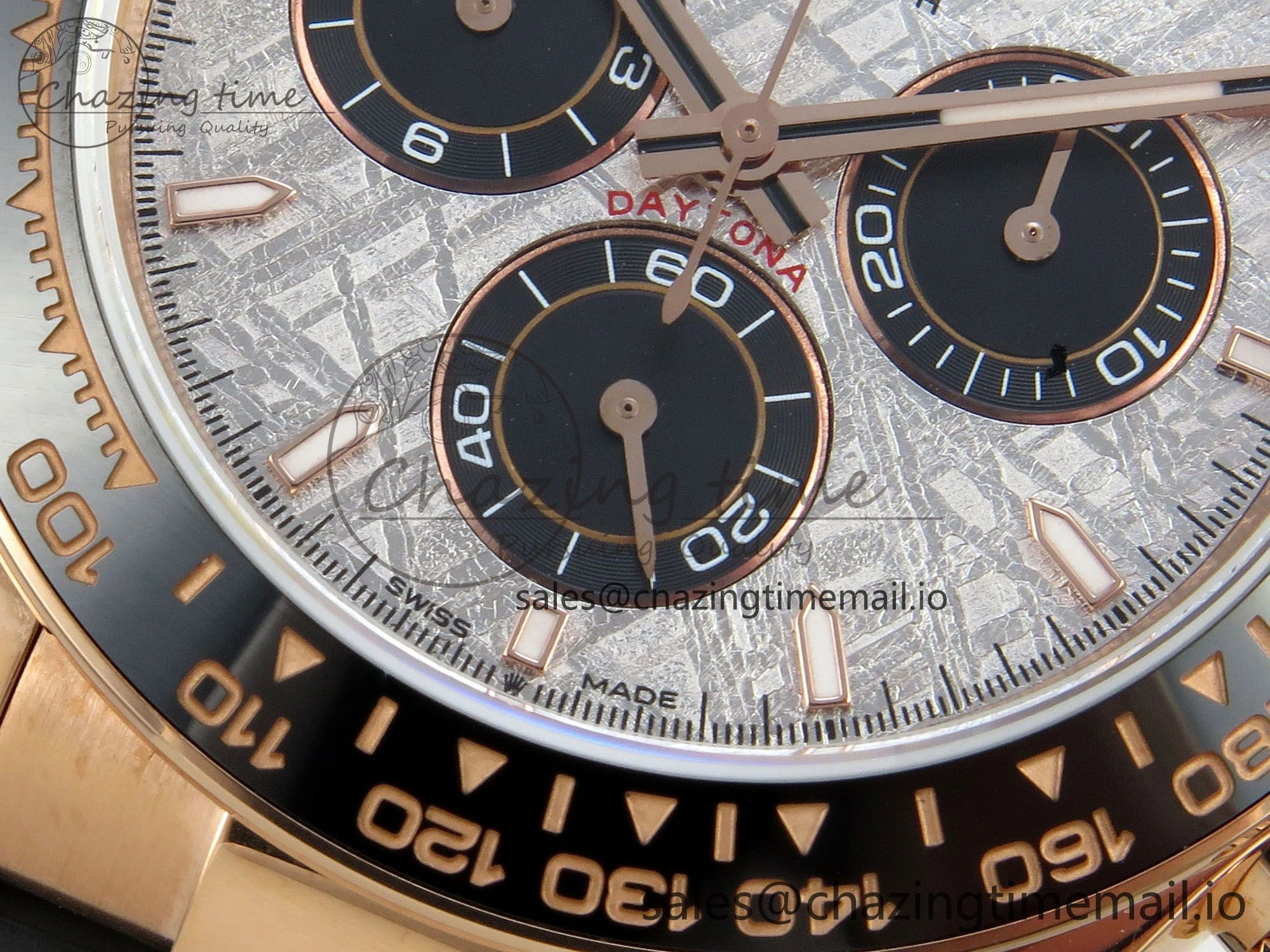 Reliable Daytona 126515 Gain Weight SWF 1:1 Best Edition Meteorite Dial Sticks Markers on Oysterflex Strap SH 10824