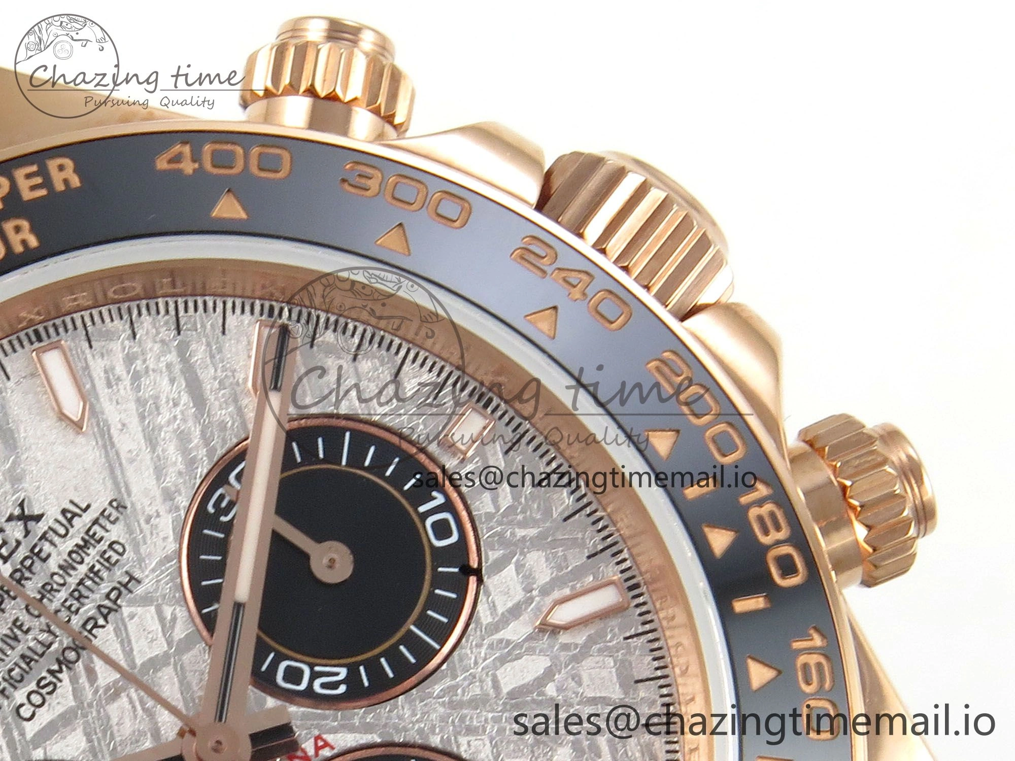 Reliable Daytona 126515 Gain Weight SWF 1:1 Best Edition Meteorite Dial Sticks Markers on Oysterflex Strap SH 10824