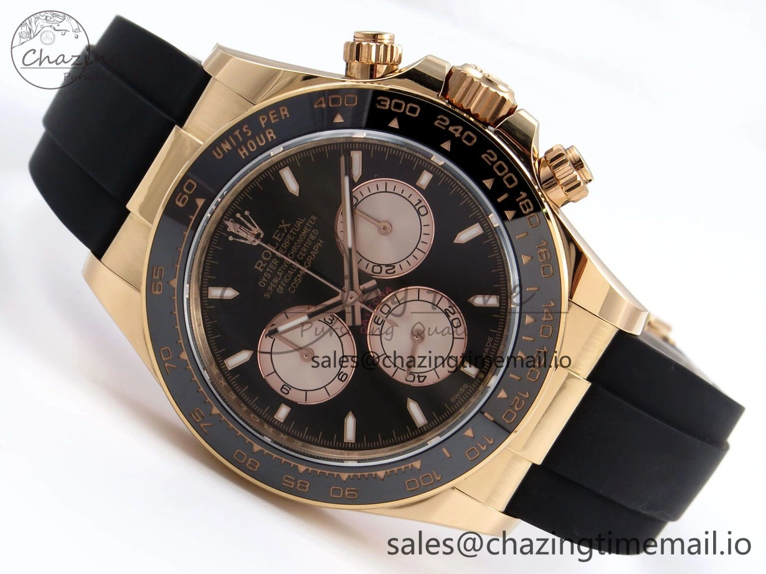 Casual Daytona 126515 LN APSF 1:1 Best Edition Black Dial on Oysterflex Strap SH4131（Gain Weight） 1033
