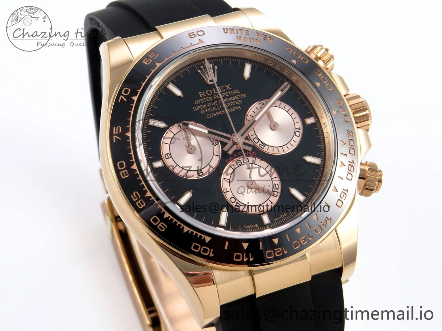 Casual Daytona 126515 LN APSF 1:1 Best Edition Black Dial on Oysterflex Strap SH4131（Gain Weight） 1033
