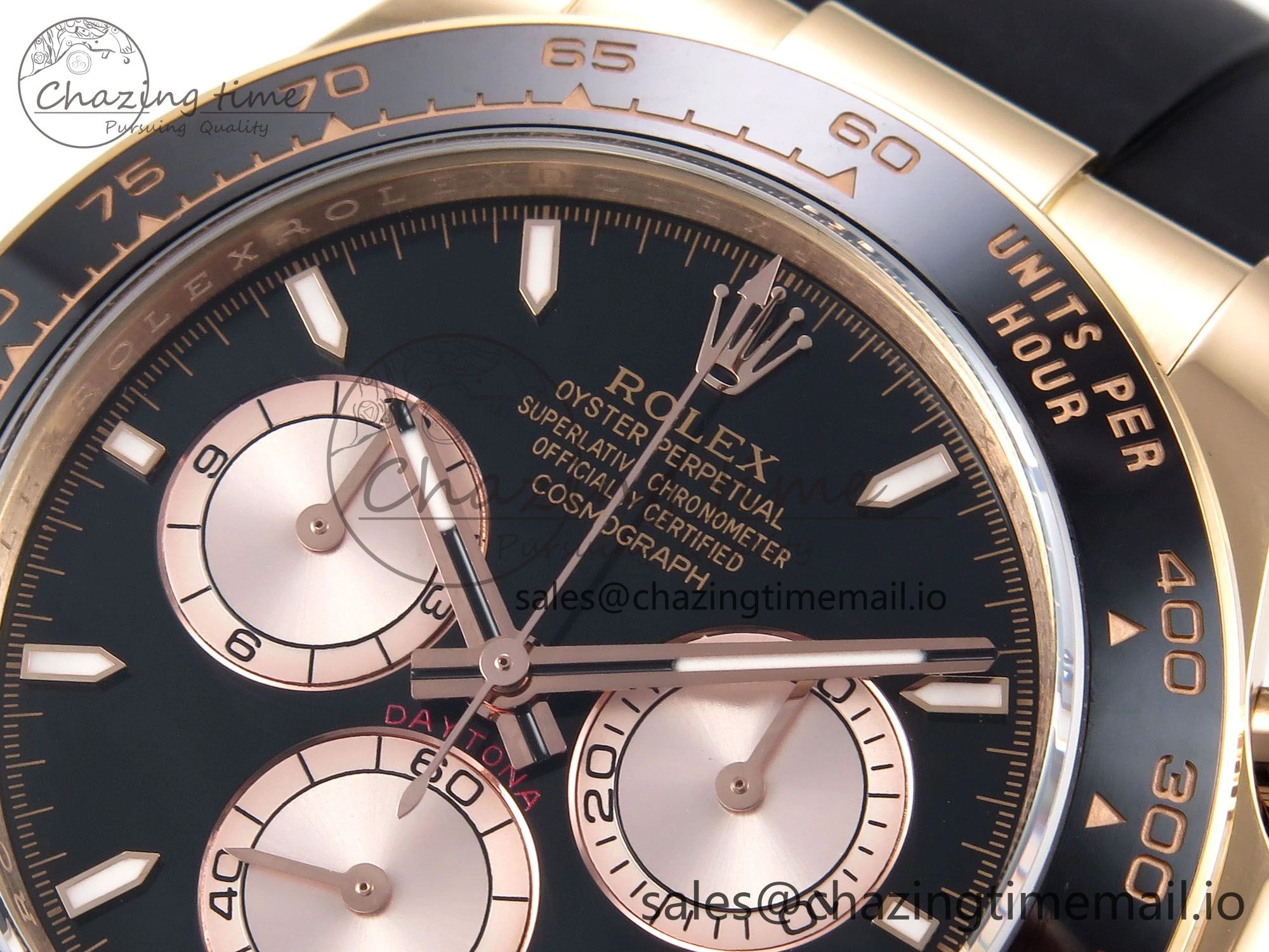 Casual Daytona 126515 LN APSF 1:1 Best Edition Black Dial on Oysterflex Strap SH4131（Gain Weight） 1033