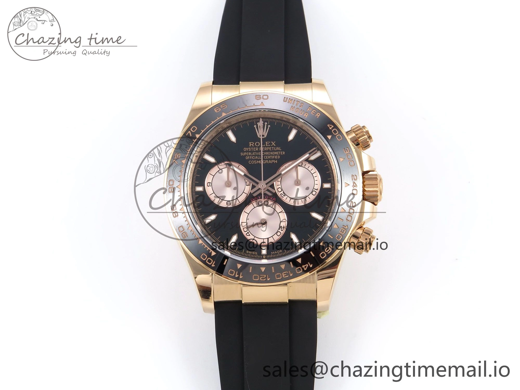 Casual Daytona 126515 LN APSF 1:1 Best Edition Black Dial on Oysterflex Strap SH4131（Gain Weight） 1033