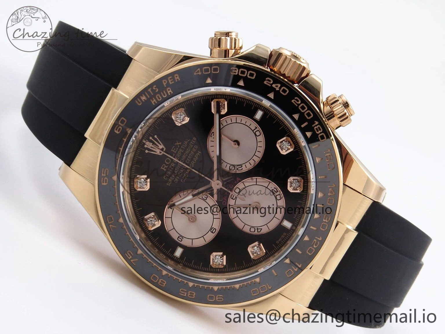 Daytona 126515 LN APSF 1:1 Best Edition Black Diamonds Dial on Oysterflex Strap SH4131（Gain Weight） Efficient 1032