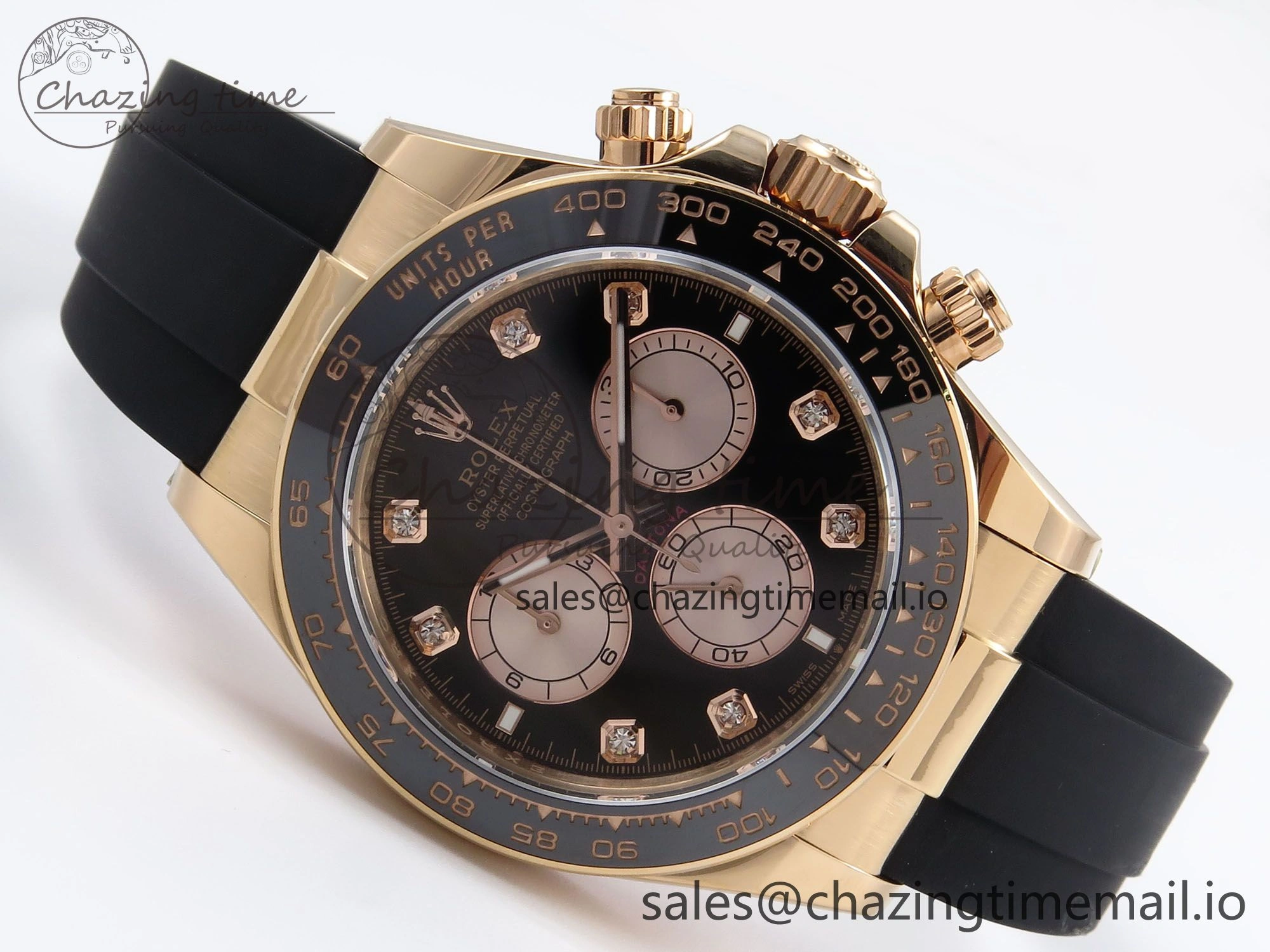 Daytona 126515 LN APSF 1:1 Best Edition Black Diamonds Dial on Oysterflex Strap SH4131（Gain Weight） Efficient 1032