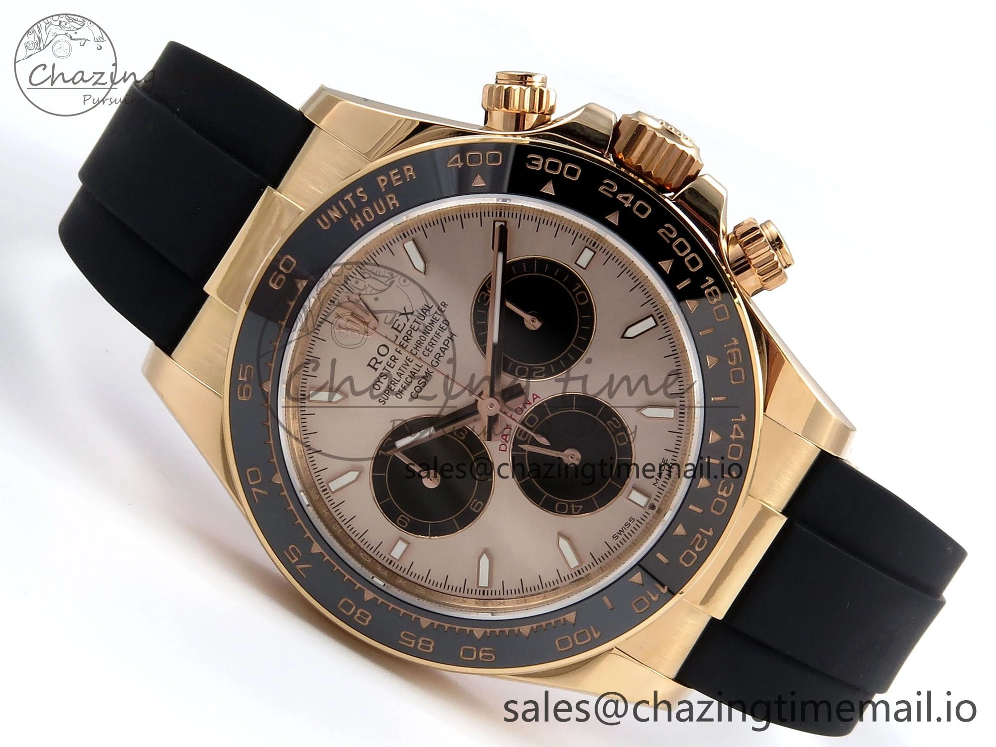 EasyMatch Daytona 126515 LN APSF 1:1 Best Edition RG Dial on Oysterflex Strap SH4131（Gain Weight） 1034