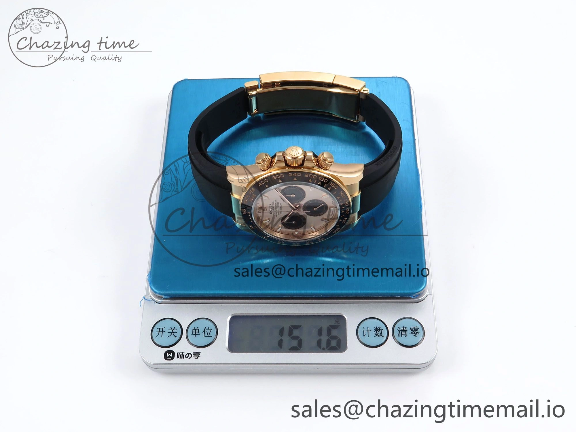 EasyMatch Daytona 126515 LN APSF 1:1 Best Edition RG Dial on Oysterflex Strap SH4131（Gain Weight） 1034