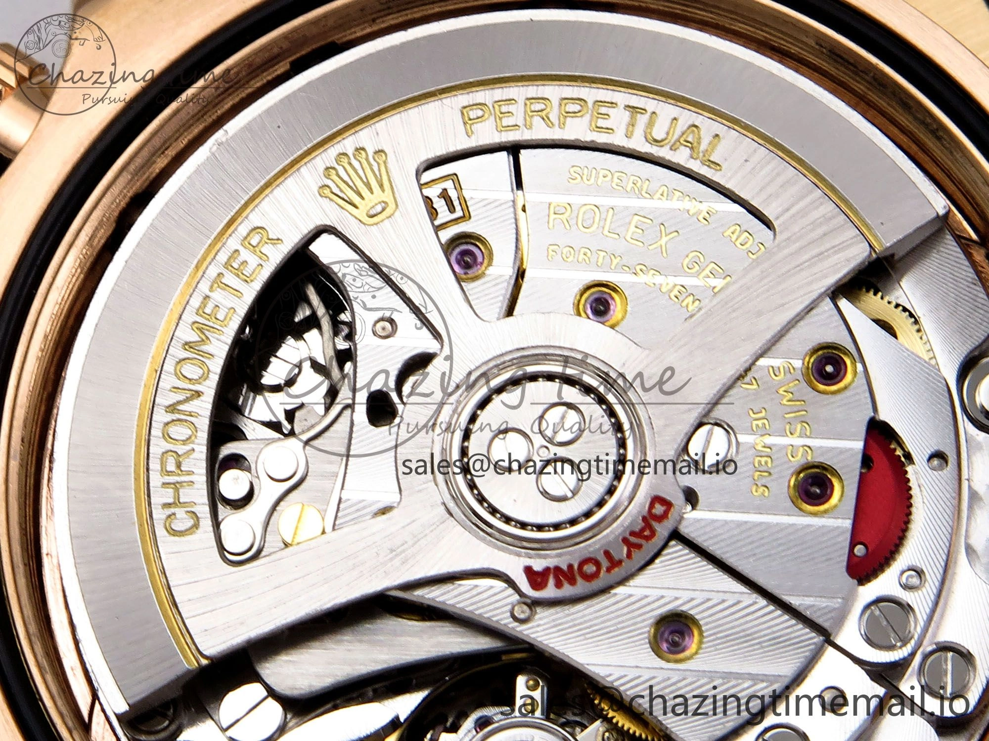 EasyMatch Daytona 126515 LN APSF 1:1 Best Edition RG Dial on Oysterflex Strap SH4131（Gain Weight） 1034
