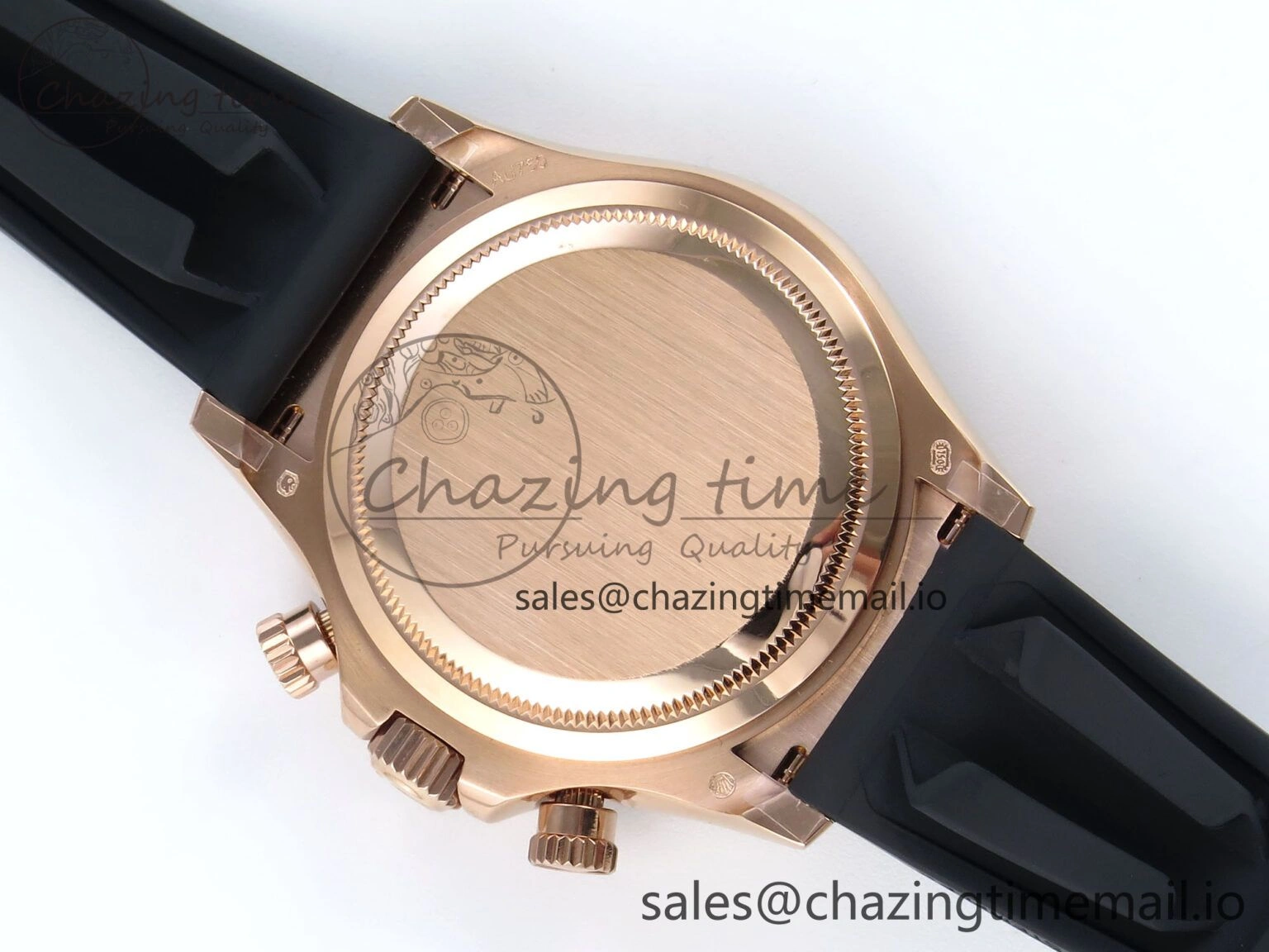 Daytona 126515 QF 1:1 Best Edition Black RG Dial on Oysterflex Strap SH4131 V Classic 702