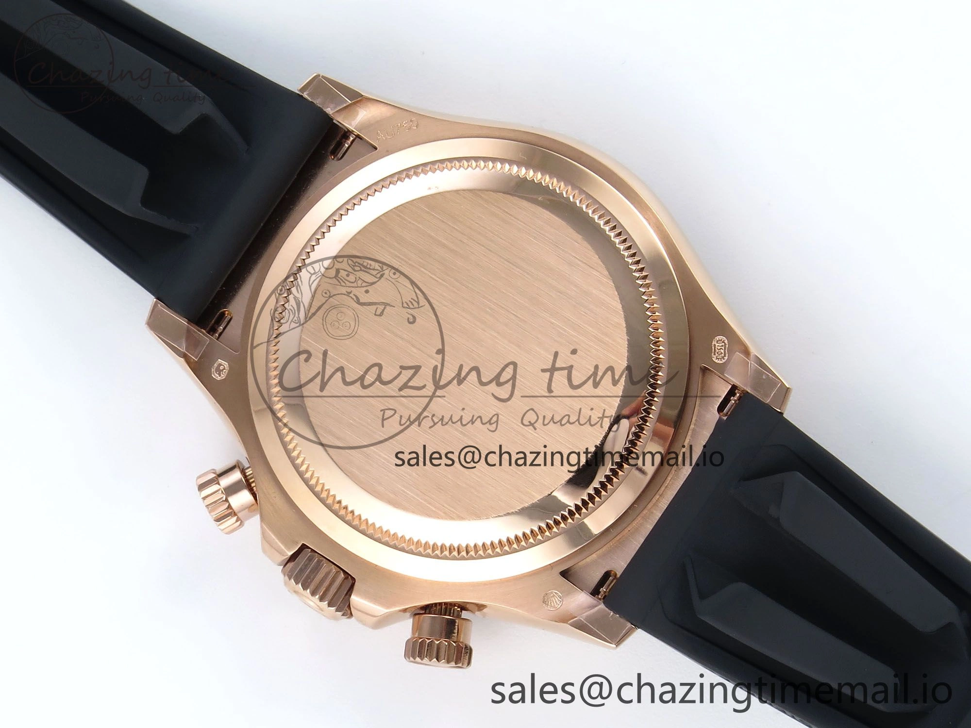 Daytona 126515 QF 1:1 Best Edition Black RG Dial on Oysterflex Strap SH4131 V Classic 702