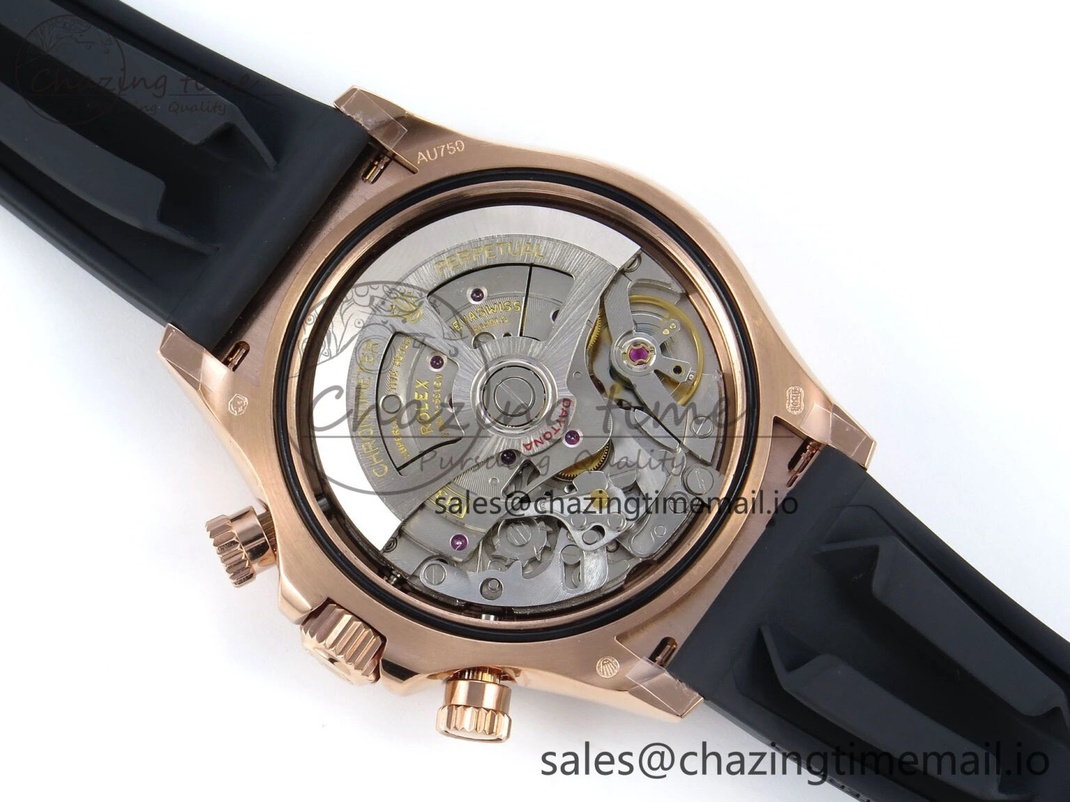 Daytona 126515 QF 1:1 Best Edition Black RG Dial on Oysterflex Strap SH4131 V Classic 702