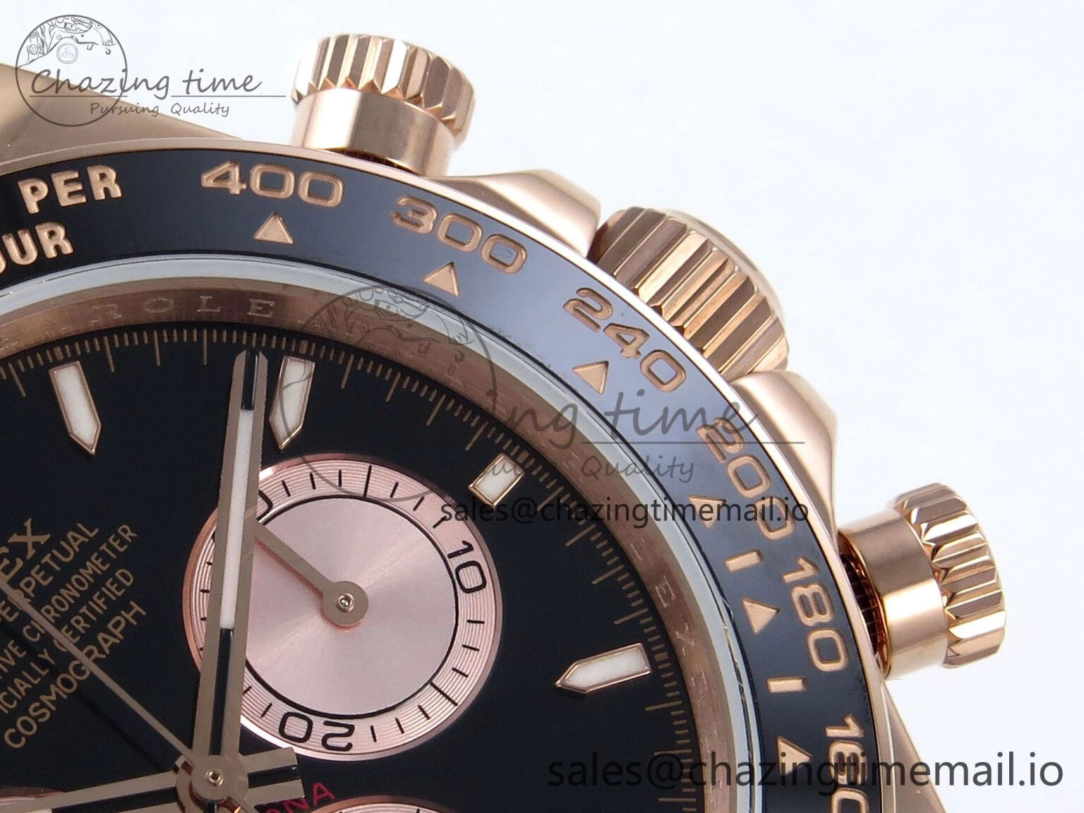 Daytona 126515 QF 1:1 Best Edition Black RG Dial on Oysterflex Strap SH4131 V Classic 702