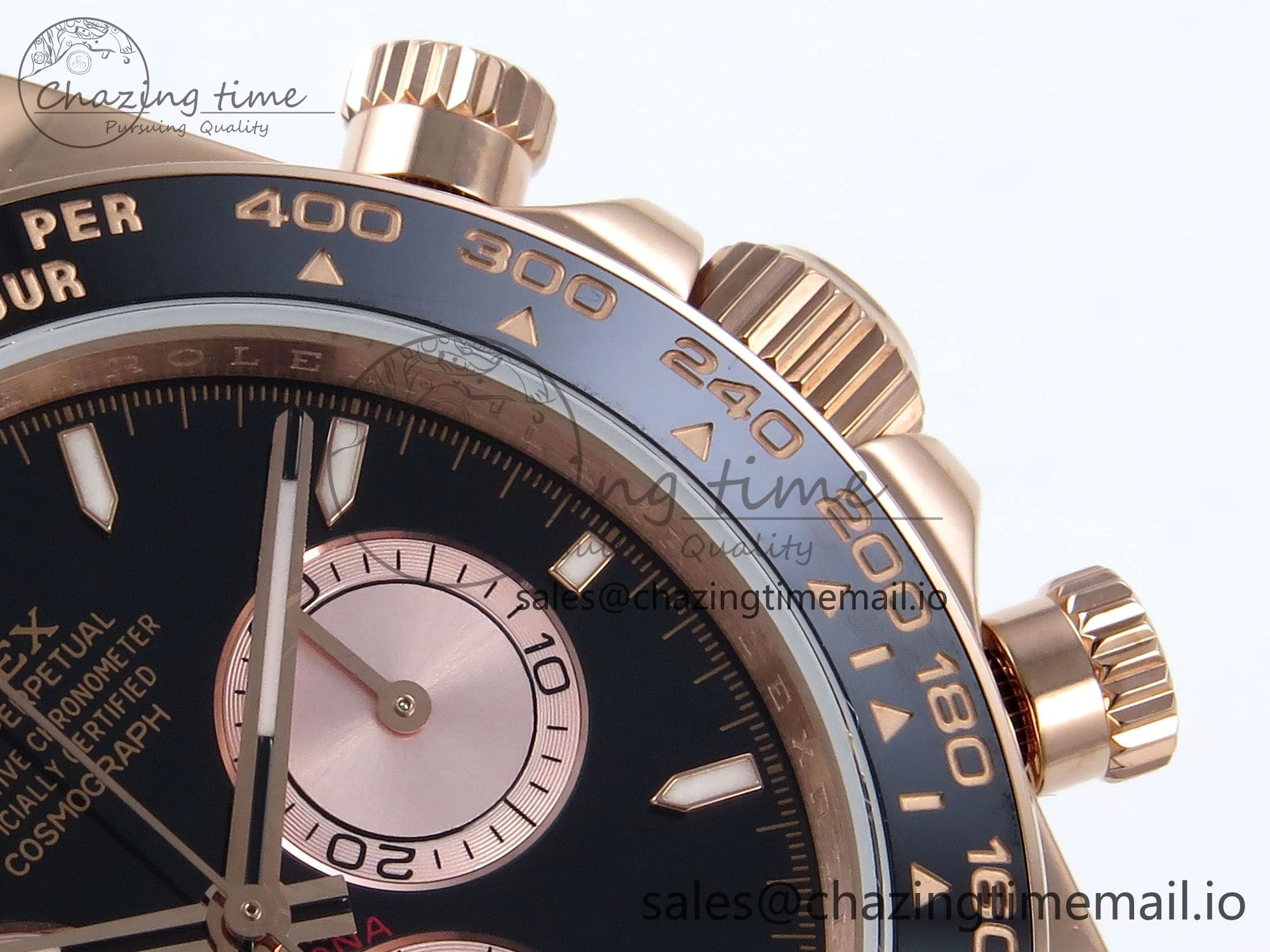 Daytona 126515 QF 1:1 Best Edition Black RG Dial on Oysterflex Strap SH4131 V Classic 702